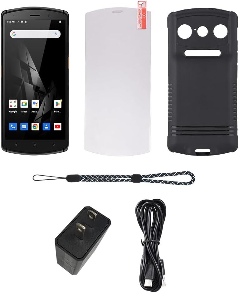 Terminal PDA Scanner codes-barres Android 12.0 portable 1D/2D/QR Fonction 4G/WiFi/BT/NFC, Empreinte digitale, écran tactile 5,7 pouces