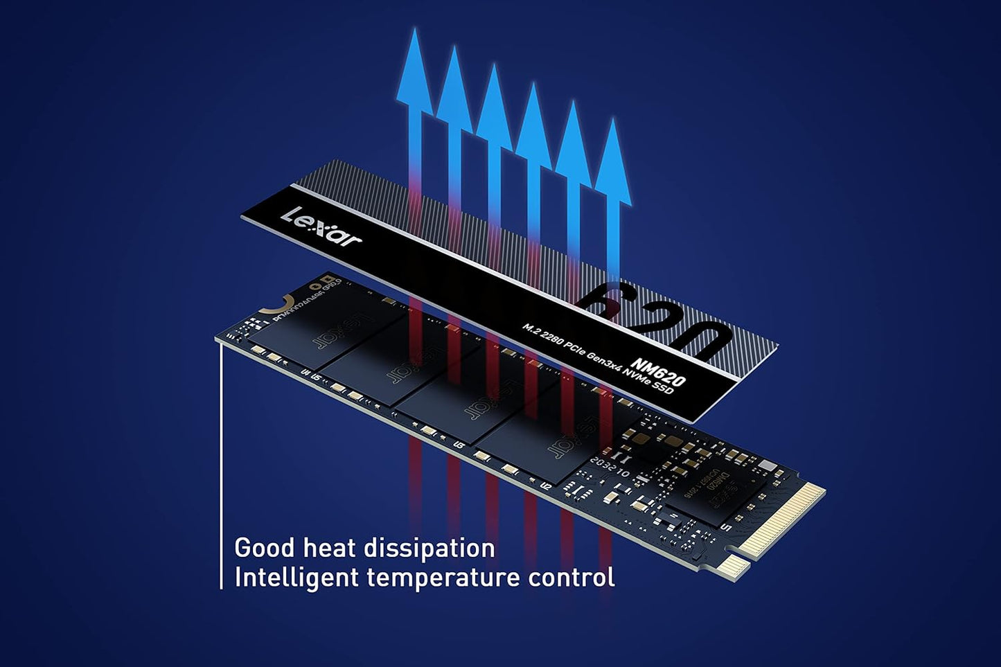 SSD Lexar NM620 M.2 NVMe 1To - Performance Ultime !