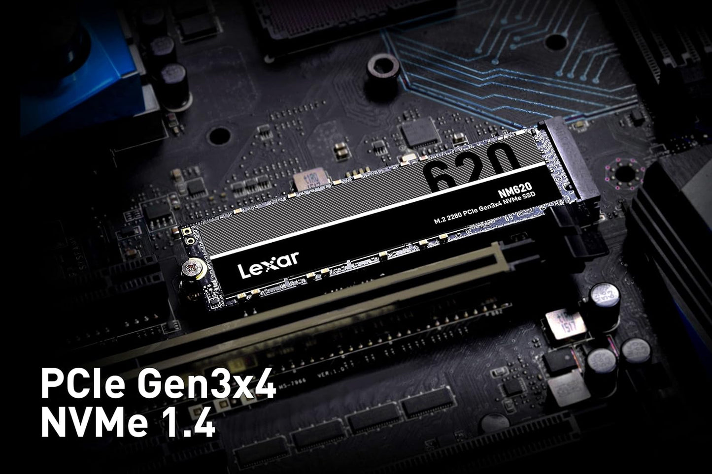 SSD Lexar NM620 M.2 NVMe 1To - Performance Ultime !