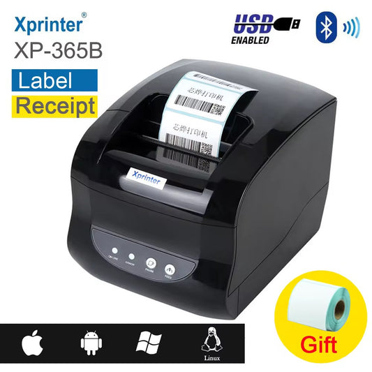 Imprimante code barre Xprinter 80mm X-365B