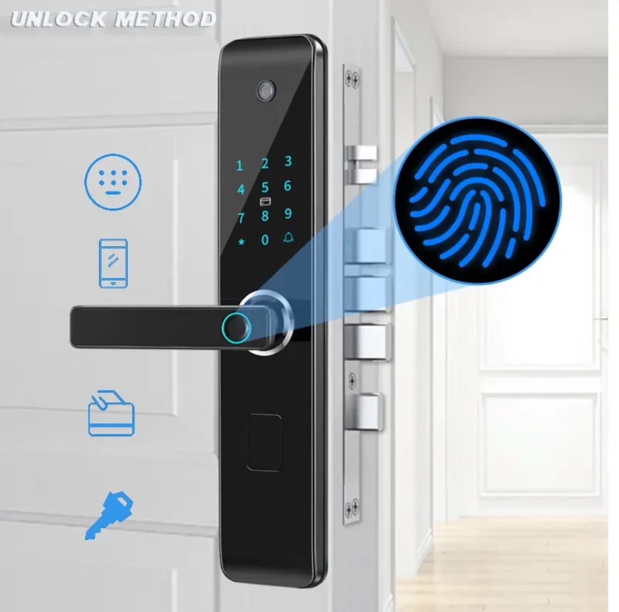 Serrure Intelligente Bluetooth avec Empreinte Digitale - Sécurité et Confort pour Votre Maison