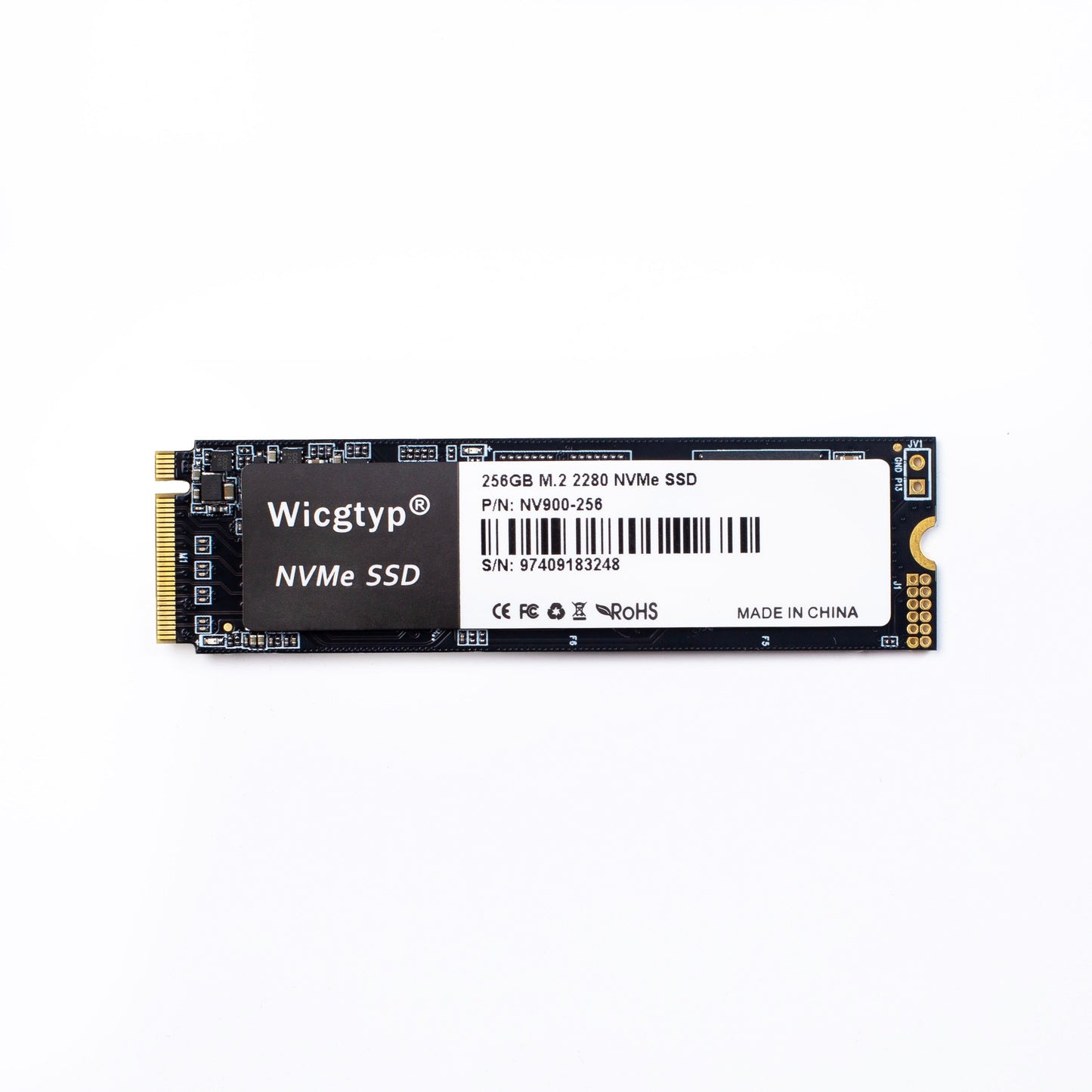 SSD NVMe M.2 Wicgtyp – 2 To, 1 To, 512 Go, 256 Go – Pour MacBook Pro et PC portables