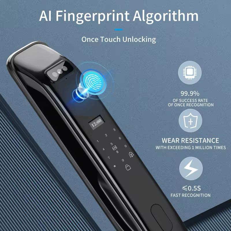 Serrure Intelligente Avancée : Reconnaissance Faciale, WiFi, Sécurité Maximale