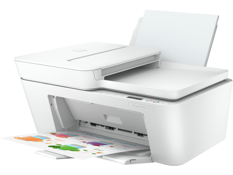 HP DeskJet Plus 4120 Plus : L'Imprimante Tout-en-Un Idéale pour Votre Bureau à Domicile