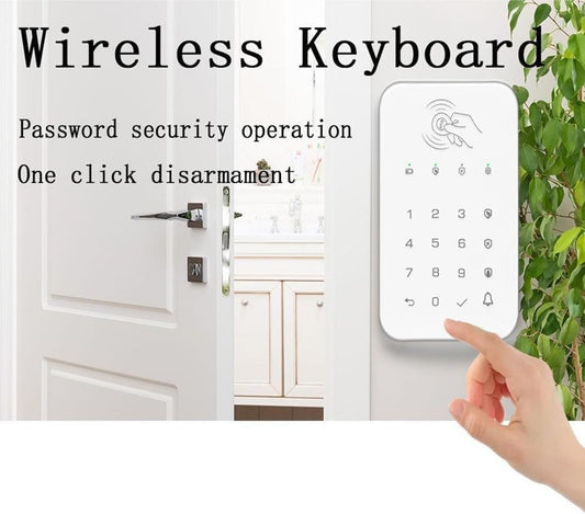 Alarme Domestique Intelligente : WiFi, GSM, RFID, Clavier Tactile - Contrôle Tuya