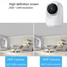 Caméra Surveillance Intérieure WiFi 4MP : Mini, Intelligente et Discrète