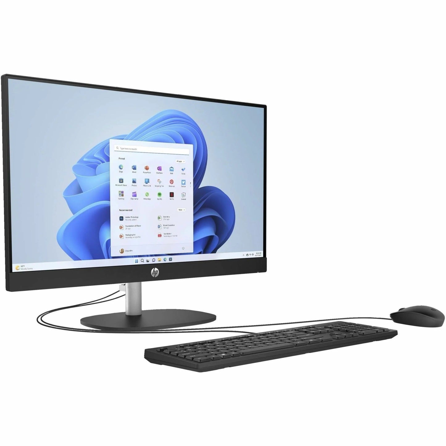 HP All‑in‑One 24‑CR0010 – Athlon Silver 7120U 24″
