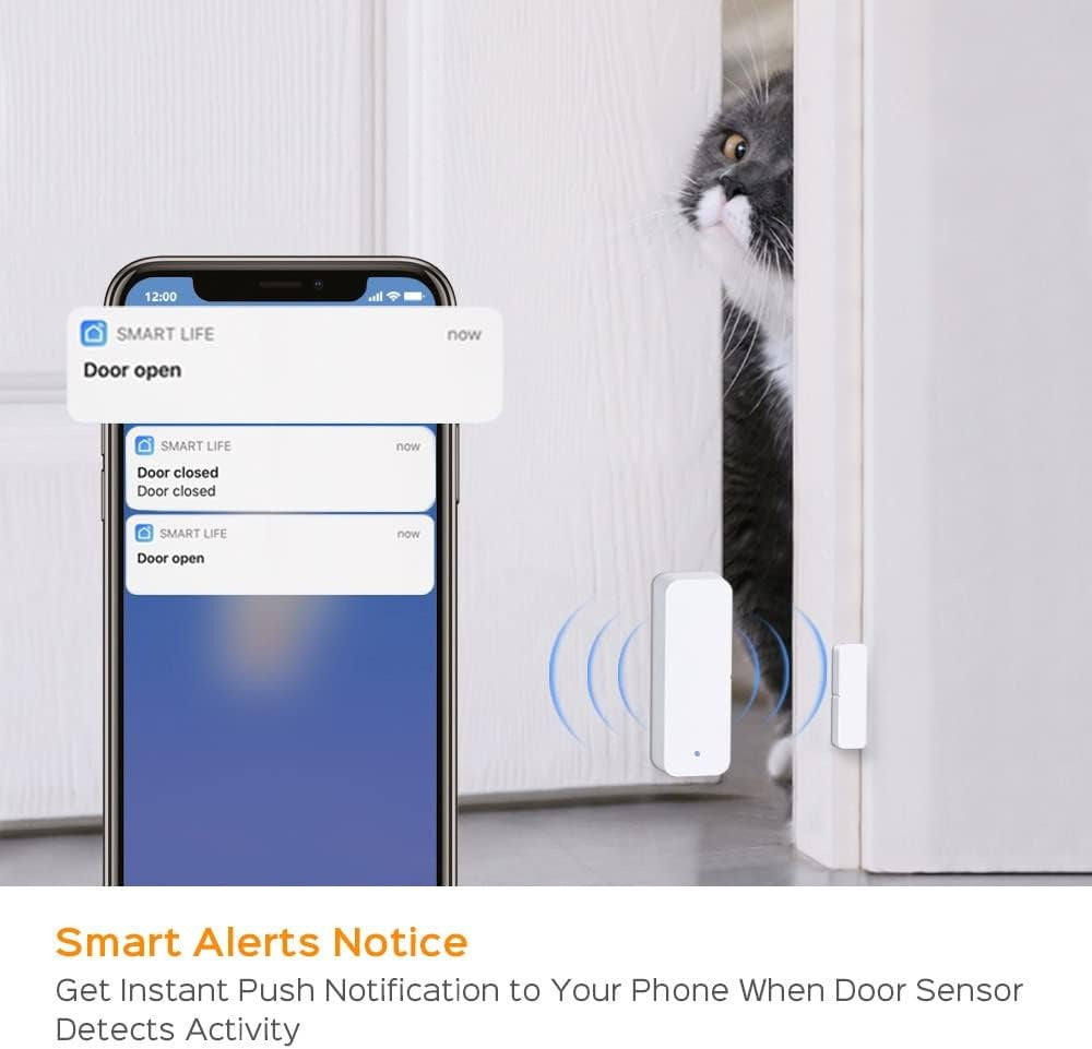 Capteur d'Ouverture WiFi - Alerte Smartphone Immédiate