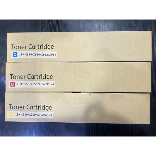 Cartouche Lexmark compatible C/X950 couleur 22000pages
