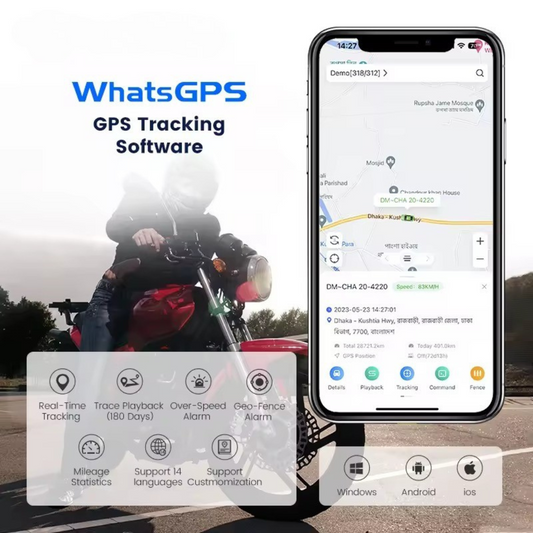 GPS pour motos autos camions scooter