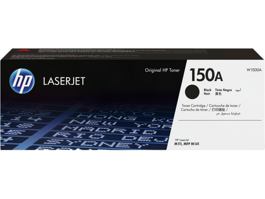 Cartouche Toner HP 150A (W1500A) Noire Authentique