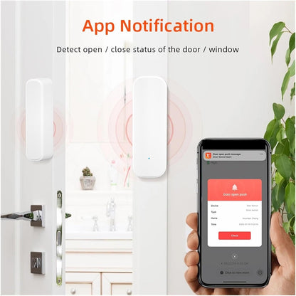Capteur de Porte WiFi ARTGOS - Alarme Anti-Intrusion Connectée pour Maison Intelligente
