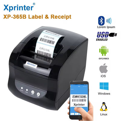 Imprimante code barre Xprinter 80mm X-365B