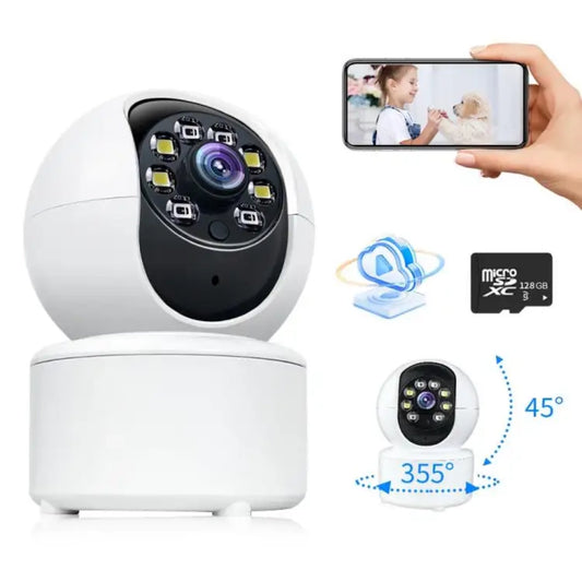 Camera surveillance wifi - 3MP - Interne - 360° - autotracking