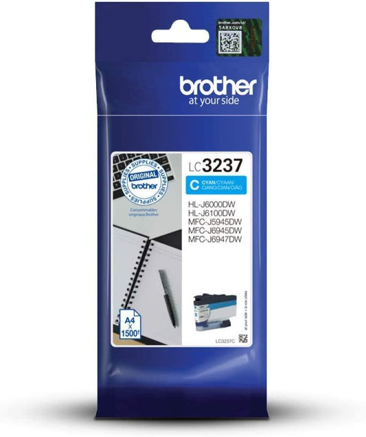 Cartouche Brother Lc3237 Noire Jaune Blue Rouge