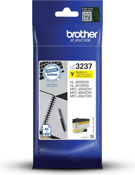 Cartouche Brother Lc3237 Noire Jaune Blue Rouge