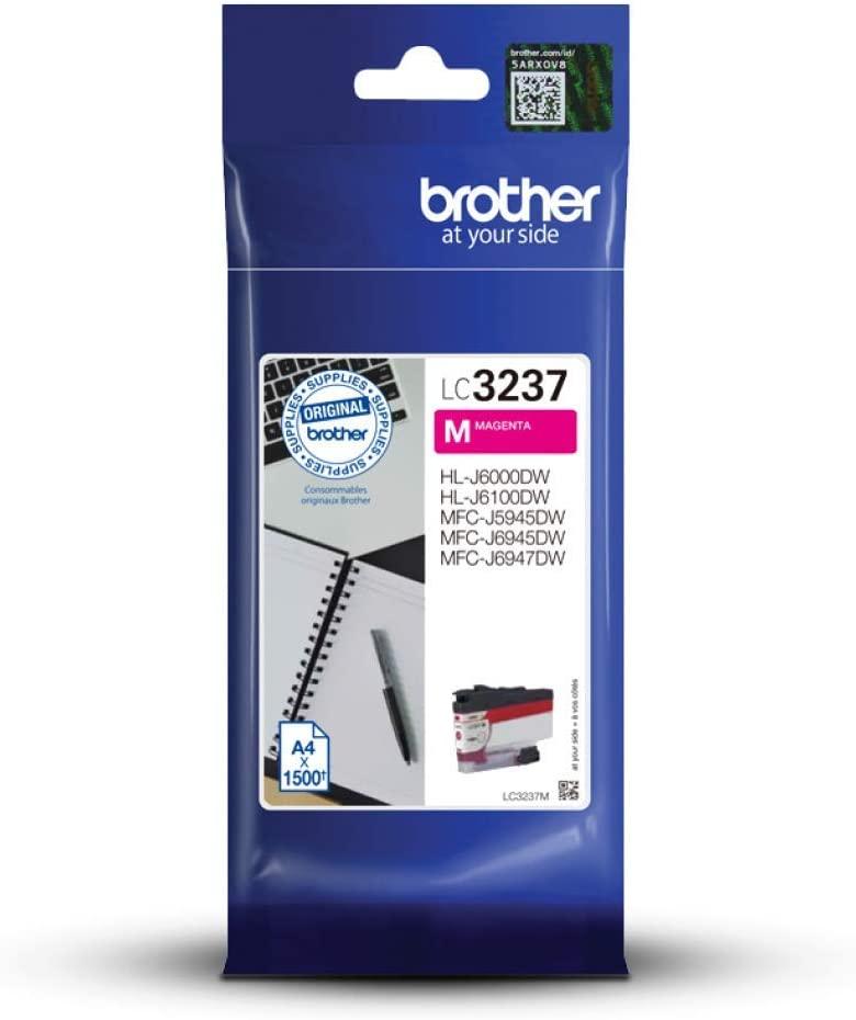 Cartouche Brother Lc3237 Noire Jaune Blue Rouge