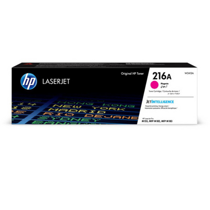 Cartouche HP 216A Noir, Cyan, Magenta et Jaune