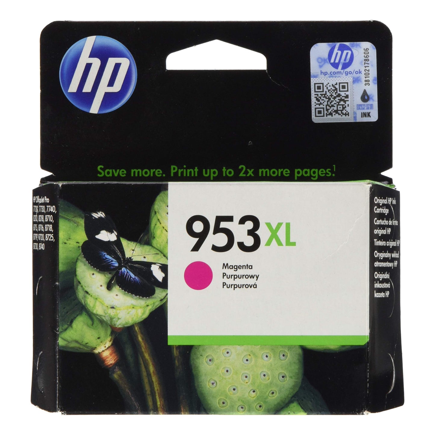 Cartouche HP 953xl Couleur Noir, jaune, bleu et magenta