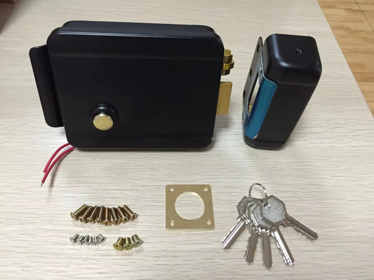 Serrure Électrique de Porte à Jante avec Clés ACM-Y042 - pickandpay.sn