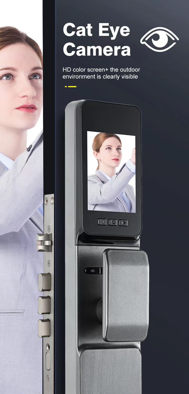 Serrure Intelligente avec Caméra : Sécurisez Votre Maison et Vivez Tranquille