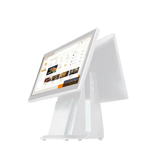 Caisse enregistreuse tactile POS - Double Écran 15,6"/11,6" - Core I3 - 4 Go RAM - 128Go SSD - Windows 10 Pro - Idéal pour restaurants et commerces au Sénégal - Pick and Pay
