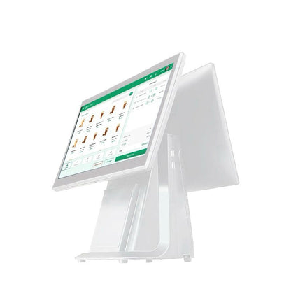 Caisse enregistreuse tactile POS - Double Écran 15,6"/11,6" - Core I3 - 4 Go RAM - 128Go SSD - Windows 10 Pro - Idéal pour restaurants et commerces au Sénégal - Pick and Pay