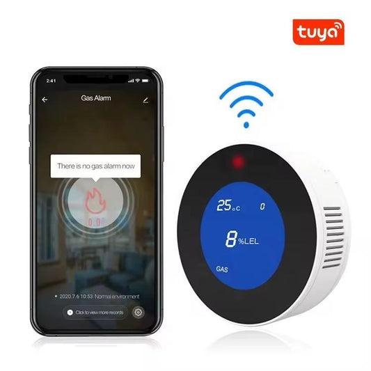 Détecteur Gaz WiFi Tuya | Sécurité Maison | pickandpay.sn