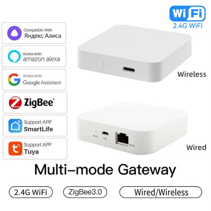 Passerelle Tuya ZigBee WiFi Bluetooth - Domotique Multimode