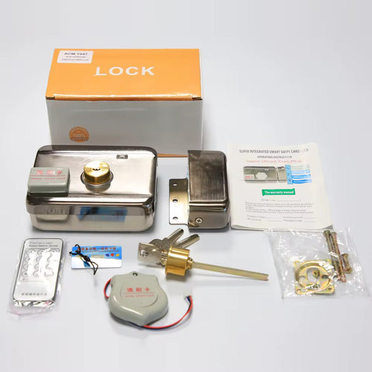Serrure électrique ACM-Y091, serrure de jante électrique intelligente 12VDC avec un seul cylindre - Sécurité & Simplicité - pickandpay.sn