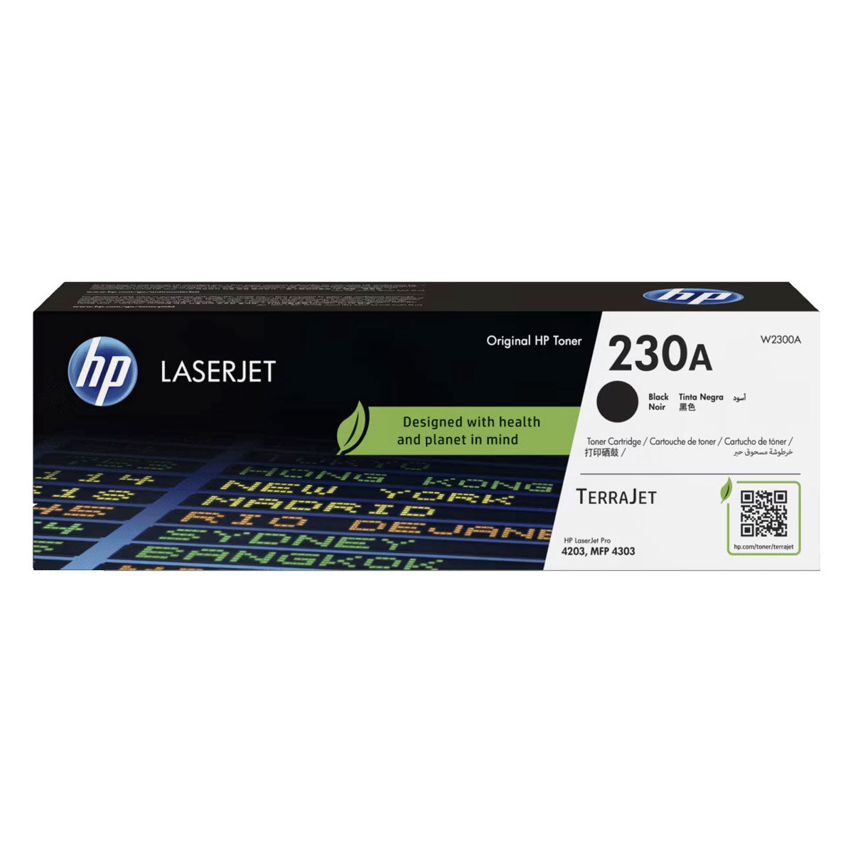 Toner HP 230A Magenta, bleue, jaune et Noir (W2303A) - Original