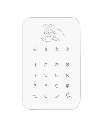Alarme Domestique Intelligente : WiFi, GSM, RFID, Clavier Tactile - Contrôle Tuya