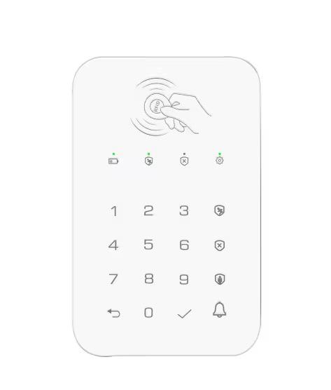 Alarme Domestique Intelligente : WiFi, GSM, RFID, Clavier Tactile - Contrôle Tuya