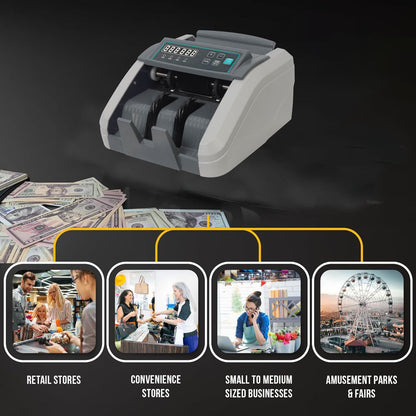 Compteur de Billets Professionnel GB-3388 MG LCD - Fiabilité & Rapidité