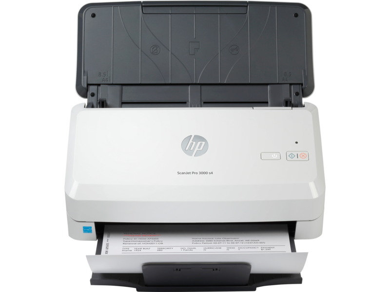 Scanner HP ScanJet Pro 3000 s4. Numérisation rapide : 40 ppm/80 ipm, chargeur auto 50 pages, recto verso