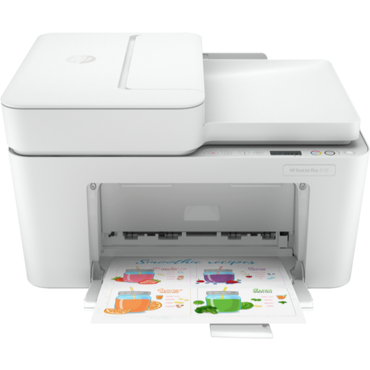 HP DeskJet Plus 4120 Plus : L'Imprimante Tout-en-Un Idéale pour Votre Bureau à Domicile