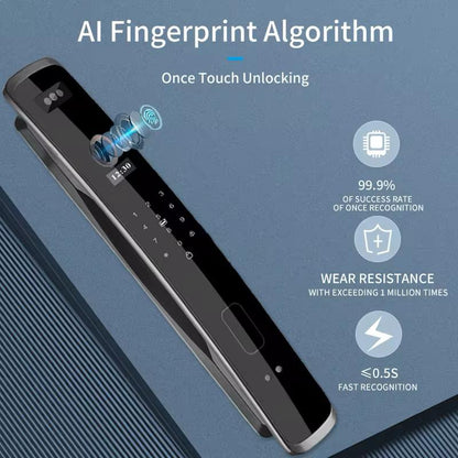 Serrure de poignée de porte intelligente à empreinte digitale
