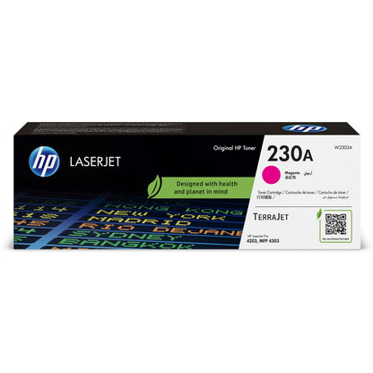 Toner HP 230A Magenta, bleue, jaune et Noir (W2303A) - Original