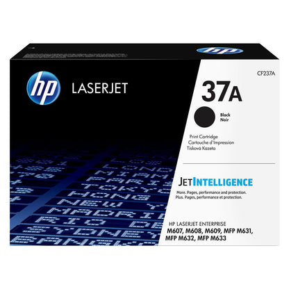 Cartouche Toner HP 37A - Authentique - Noir Intense