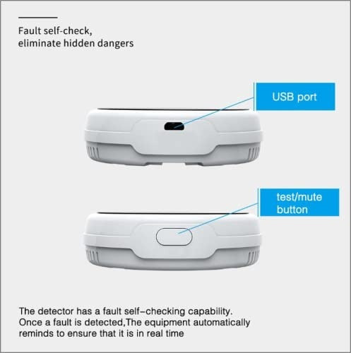 Capteur de Fuite de Gaz GPL - Avance | Sans Fil, Alimentation USB