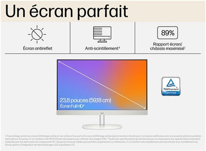 HP All‑in‑One 24‑CR0009L – i7 13e Gen 24″