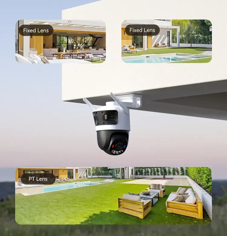 Caméra IMOU Cruiser Triple 3 yeux 11MP – WiFi Extérieur