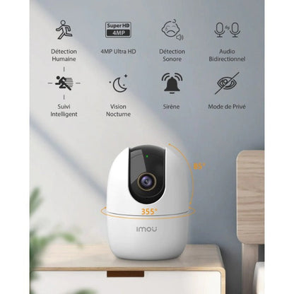 IMOU Ranger 2 - Caméra IP WiFi Intérieure 2MP